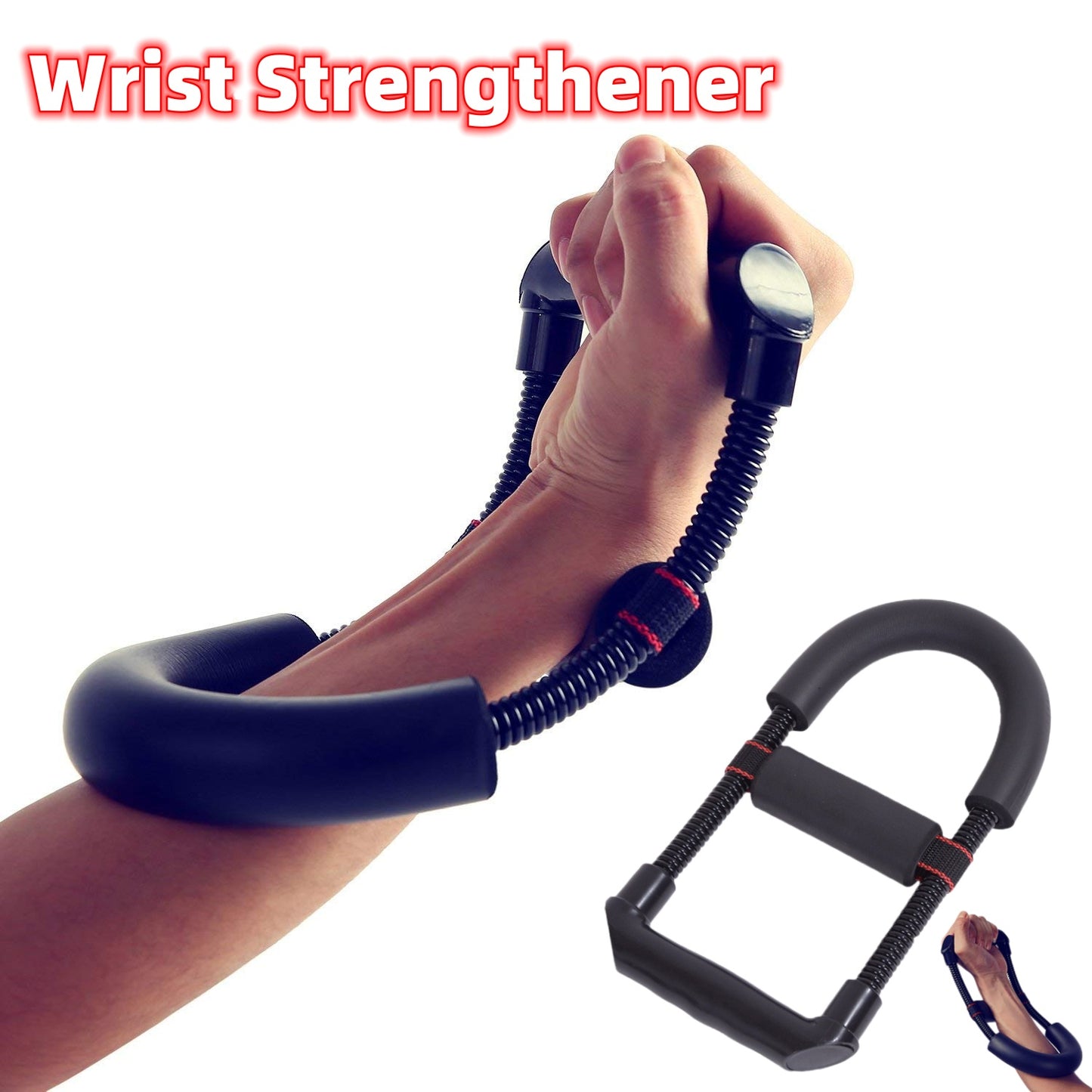 Grip Power Wrist Forearm Hand Grip Arm Trainer Adjustable Forearm Hand Wrist Exercises Force Trainer Power Strengthener Grip Fitnes