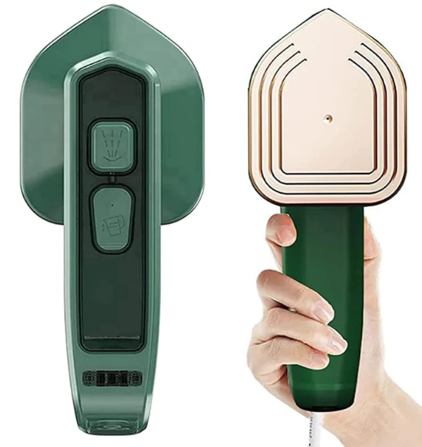 Mini Steamer & Iron: 2-in-1 Portable Travel Friendly